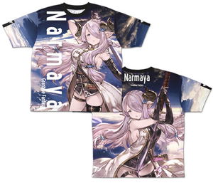 Granblue Fantasy - Narmaya Double-sided Full Graphic T-shirt (XL Size)_