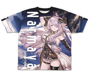 Granblue Fantasy - Narmaya Double-sided Full Graphic T-shirt (XL Size)_