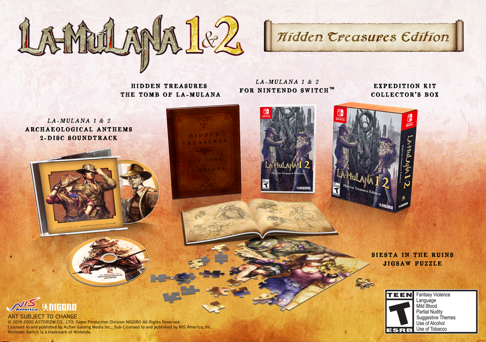 La-Mulana 1 & 2 [Hidden Treasures Edition] İçin Nintendo Switch