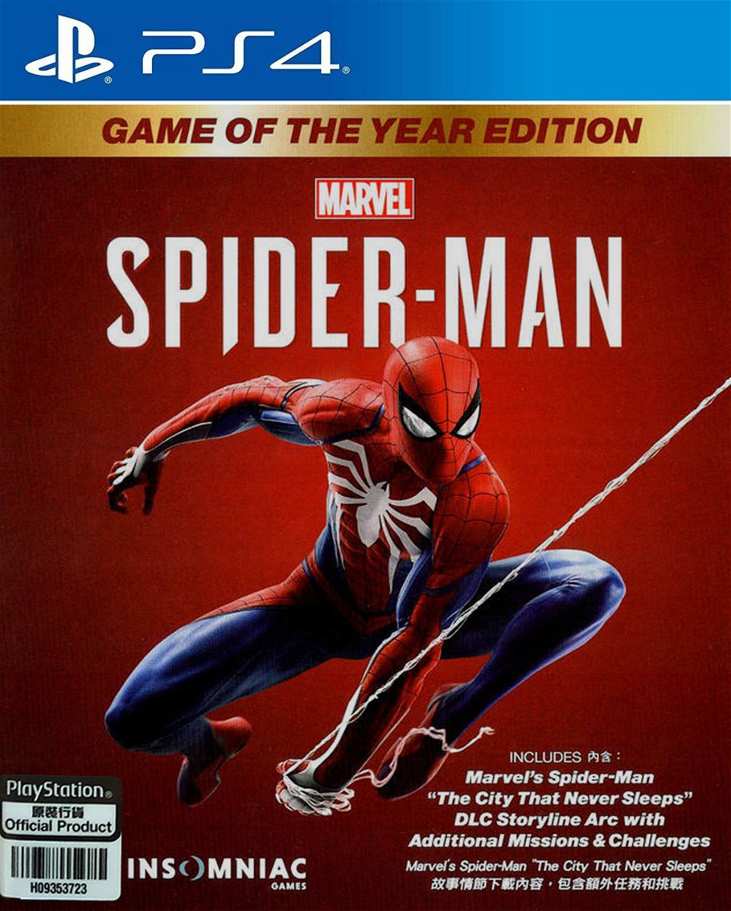 Marvel's Spider-Man - Game of the Year Edition (Multi-Language) for  PlayStation 4