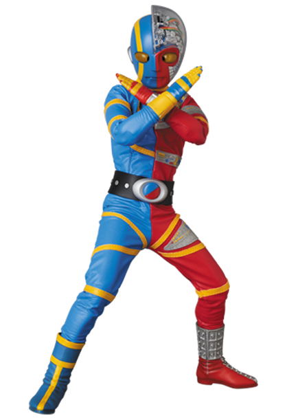 Real Action Heroes Android Kikaider: Kikaider & Side Machine Ultimate Set image 12