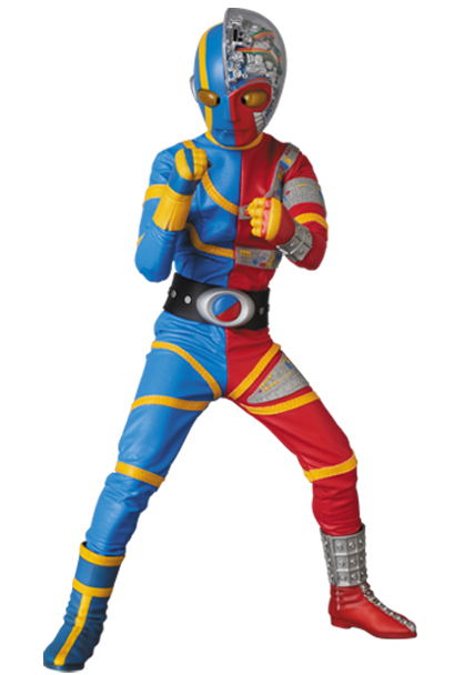 Real Action Heroes Android Kikaider: Kikaider & Side Machine Ultimate Set image 17