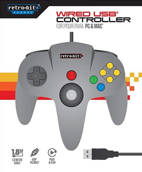 Retro-Bit Wired USB Controller for PC and Mac for PC & Mac