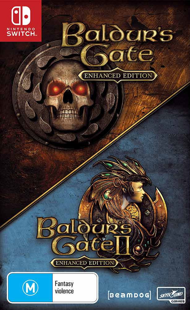 Baldur's Gate バルダーズ ゲート1•2 スイッチ 英語版　新品 Amazon.co.jp: Baldur's gate 1 and 2 enhanced Nintendo Switch