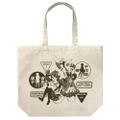 The Demon Girl Next Door Large Tote Bag Natural thumbnail 1