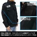 Sword Art Online Alternative Gun Gale Online - Pink Devil M-65 Jacket Black (L Size) thumbnail 2