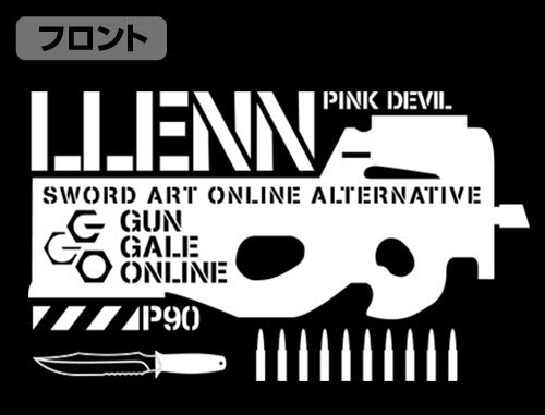 Sword Art Online Alternative Gun Gale Online - Pink Devil M-65 Jacket Black (L Size) image 3