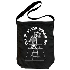 Golgo 13 - Skeleton Logo Shoulder Tote Bag Black_