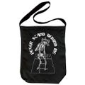 Golgo 13 - Skeleton Logo Shoulder Tote Bag Black thumbnail 1