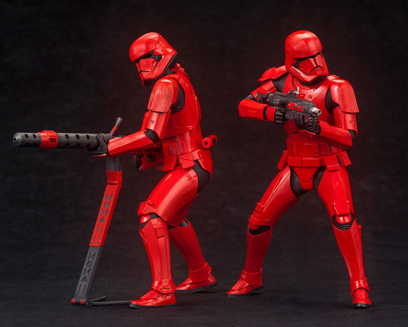 ARTFX+ Star Wars The Rise Of Skywalker 1/10 Scale Pre-Painted Figure: Sith Trooper 2 Pack image 3