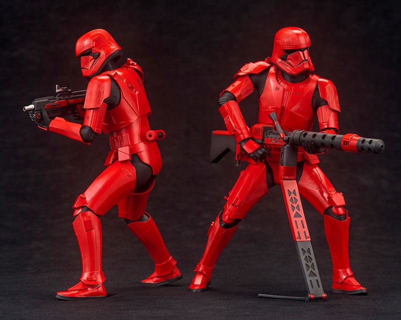 ARTFX+ Star Wars The Rise Of Skywalker 1/10 Scale Pre-Painted Figure: Sith Trooper 2 Pack image 4
