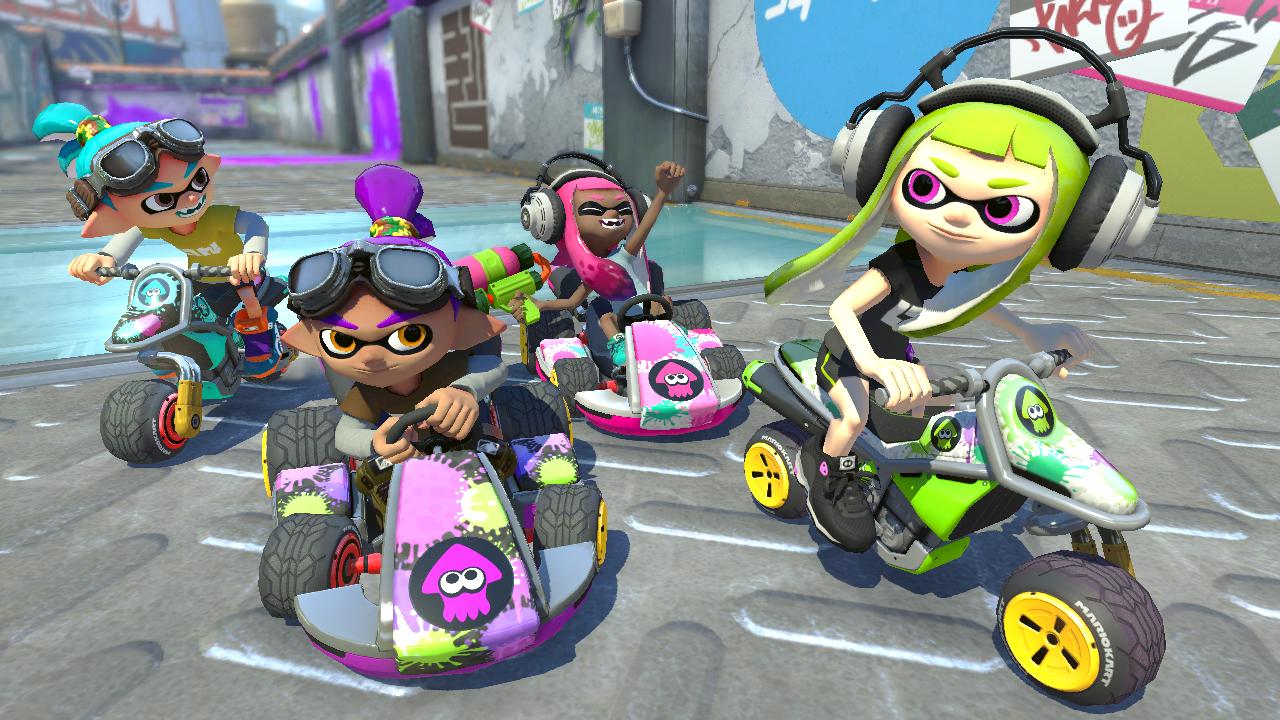 Splatoon 2 & Mario Kart 8 Deluxe セット マリオカート8 デラックス