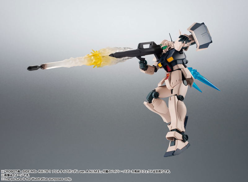 Robot Spirits Side MS Mobile Suit Gundam 0083 Stardust Memory: RGM-79C GM Kai Ver. A.N.I.M.E. image 10