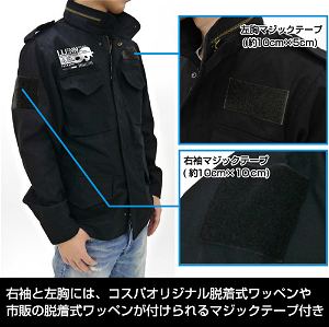Sword Art Online Alternative Gun Gale Online - Pink Devil M-65 Jacket Black (M Size)