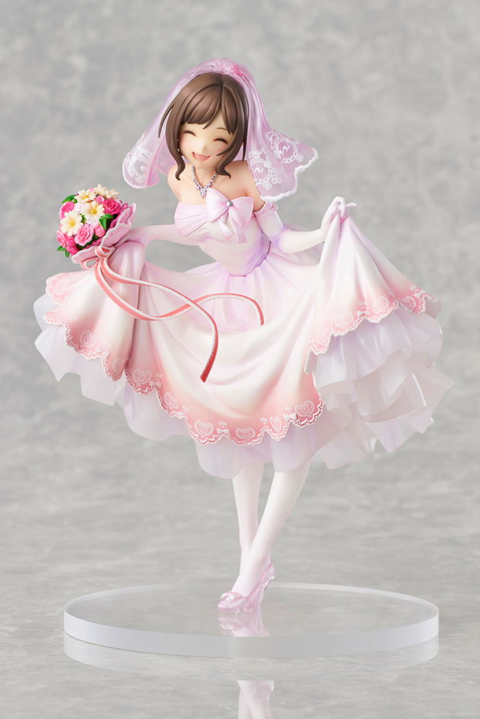 The Idolmaster Cinderella Girls 1/7 Scale Pre-Painted Figure: Miku Maekawa Dreaming Bride Ver. image 2
