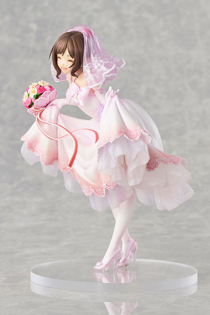 The Idolmaster Cinderella Girls 1/7 Scale Pre-Painted Figure: Miku Maekawa Dreaming Bride Ver. image 3