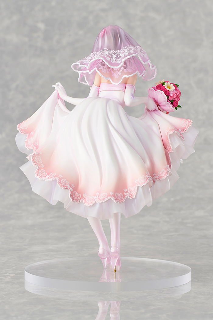 The Idolmaster Cinderella Girls 1/7 Scale Pre-Painted Figure: Miku Maekawa Dreaming Bride Ver. image 4