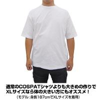 Urusei Yatsura - Lum-chan Big Silhouette T-shirt White (L Size)