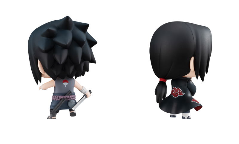 Chimi Mega Buddy Series Naruto Shippuden: Sasuke Uchiha & Itachi - Brothers Confrontation Set image 3