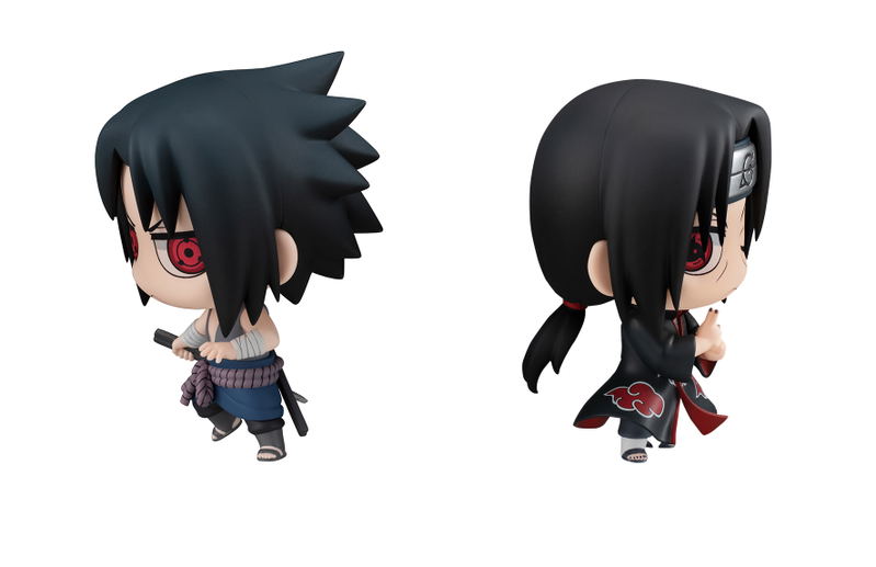 Chimi Mega Buddy Series Naruto Shippuden: Sasuke Uchiha & Itachi - Brothers Confrontation Set image 4