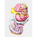 Dracap Rebirth Dragon Ball Whole Cake Island Ver. (Set of 4 pieces) thumbnail 4
