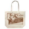 If It's For My Daughter, I'd Even Defeat A Demon Lord - Latina Large Tote Bag Natural thumbnail 1
