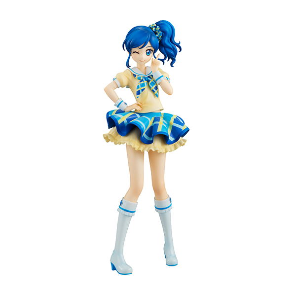 Lucrea Aikatsu! 1/7 Scale Pre-Painted Figure: Aoi Kiriya Blue Stage Coordinate image 2
