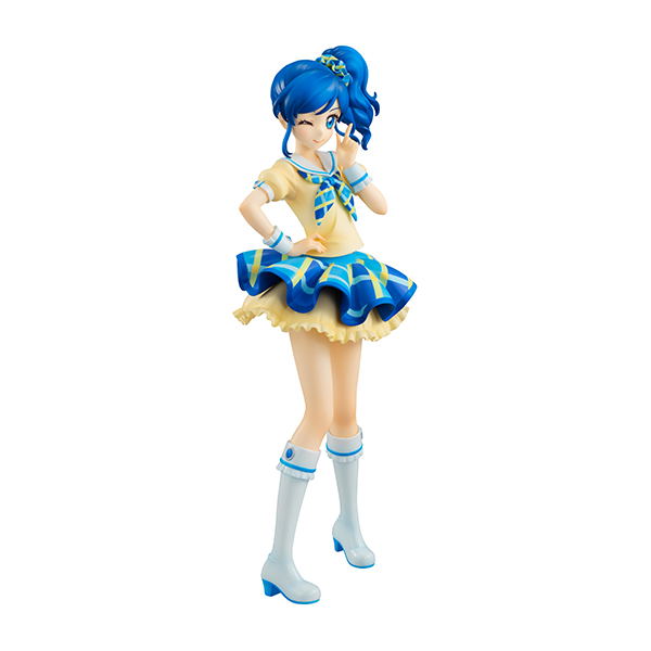Lucrea Aikatsu! 1/7 Scale Pre-Painted Figure: Aoi Kiriya Blue Stage Coordinate image 5