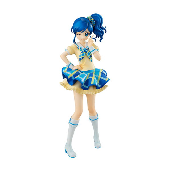 Lucrea Aikatsu! 1/7 Scale Pre-Painted Figure: Aoi Kiriya Blue Stage Coordinate image 8