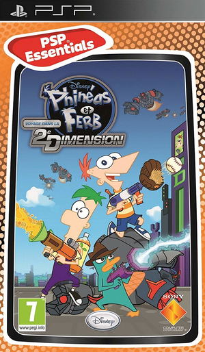 Phineas and Ferb: Across the 2nd Dimension (PSP Essentials)_