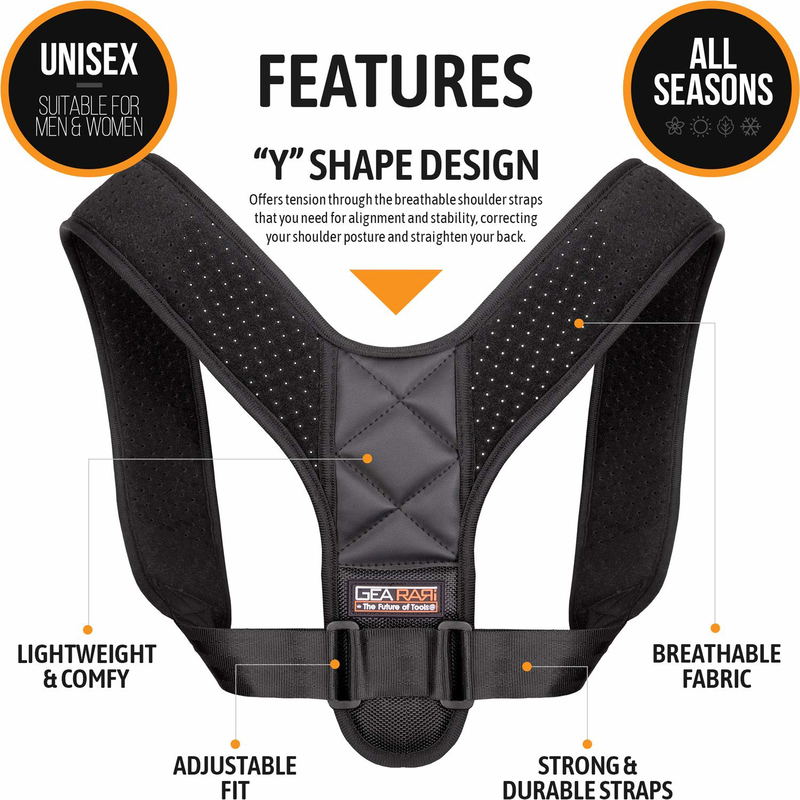 Posture Corrector For Men And Women (Universal) image 6