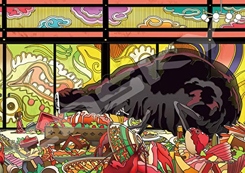 Spirited Away 208 Piece Art Crystal Jigsaw Puzzle: Kyouen no Ato image 1