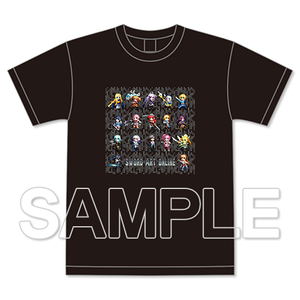 Sword Art Online: Alicization - Sword Art Online Game Dot Full Color T-shirt (M Size)_