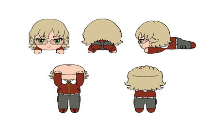 Tiger & Bunny Nesoberi Plush: Barnaby Brooks Jr. image 1