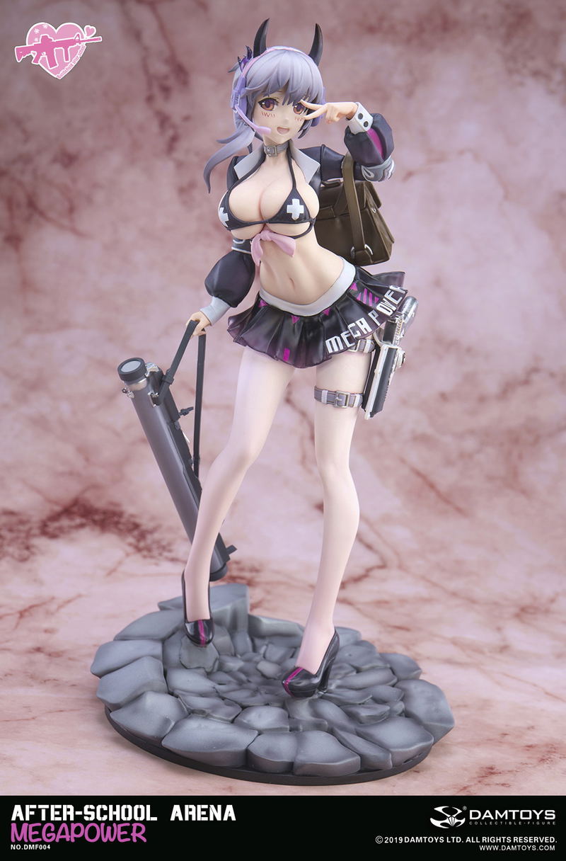 After-School Arena 1/7 Scale Figure: Megapower image 1
