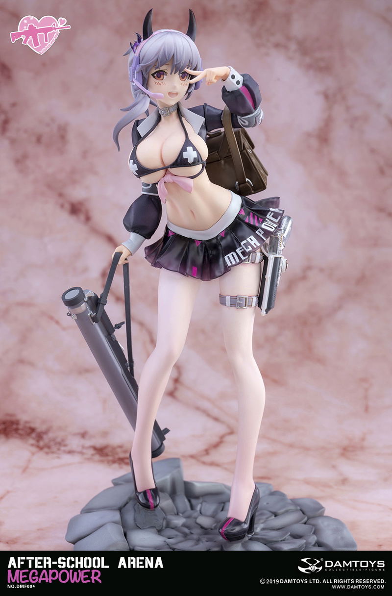 After-School Arena 1/7 Scale Figure: Megapower image 2