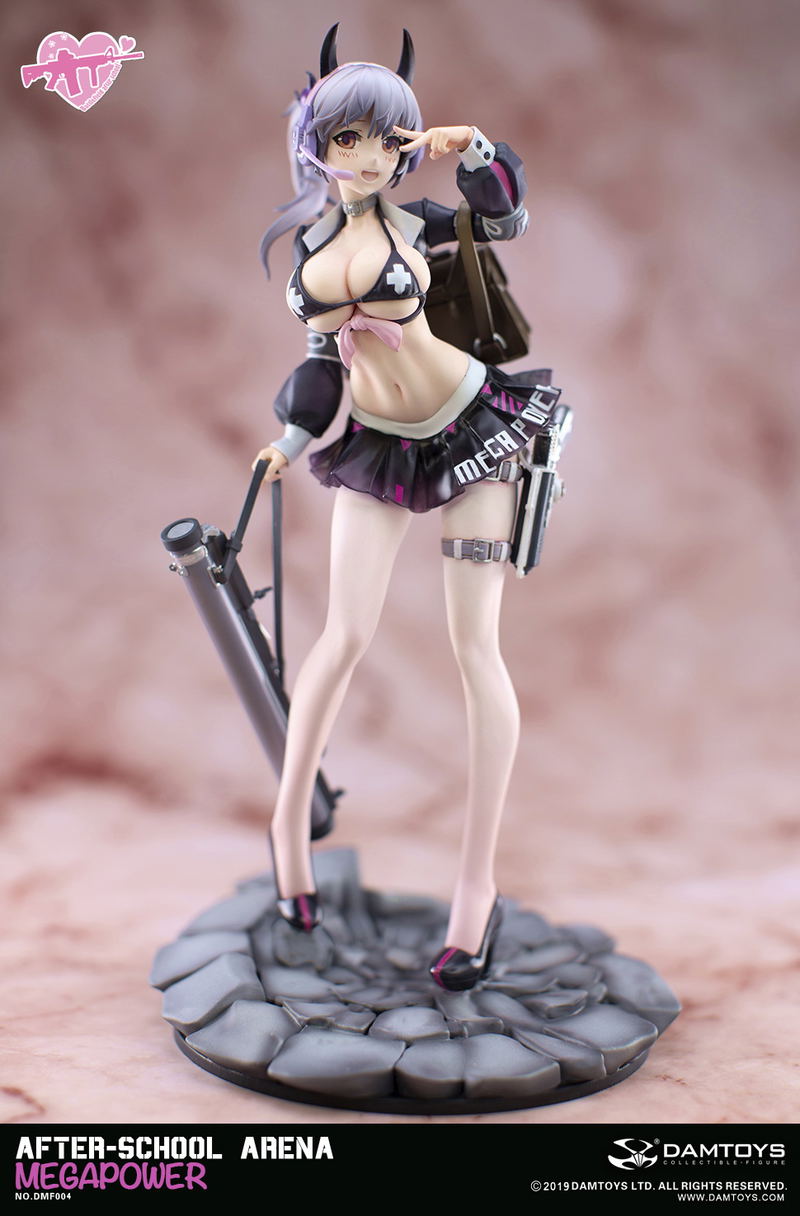 After-School Arena 1/7 Scale Figure: Megapower image 6