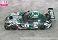 Character Vocal Series 01 Vocaloid Hatsune Miku 1/43 Scale Miniature Car: #6 Mercedes-AMG Team Black Falcon 2019 SPA24H Ver. thumbnail 4