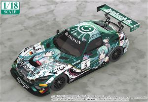 Character Vocal Series 01 Vocaloid Hatsune Miku 1/18 Scale Miniature Car: #6 Mercedes-AMG Team Black Falcon 2019 SPA24H Ver.