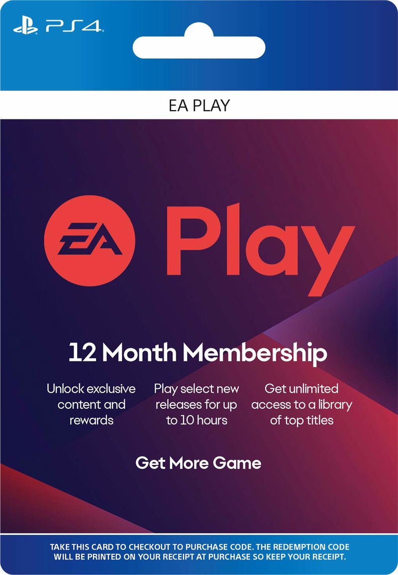 EA Play 12 Month Membership for Playstation 4 <span class="ext ext_digital">digital</span> image 1