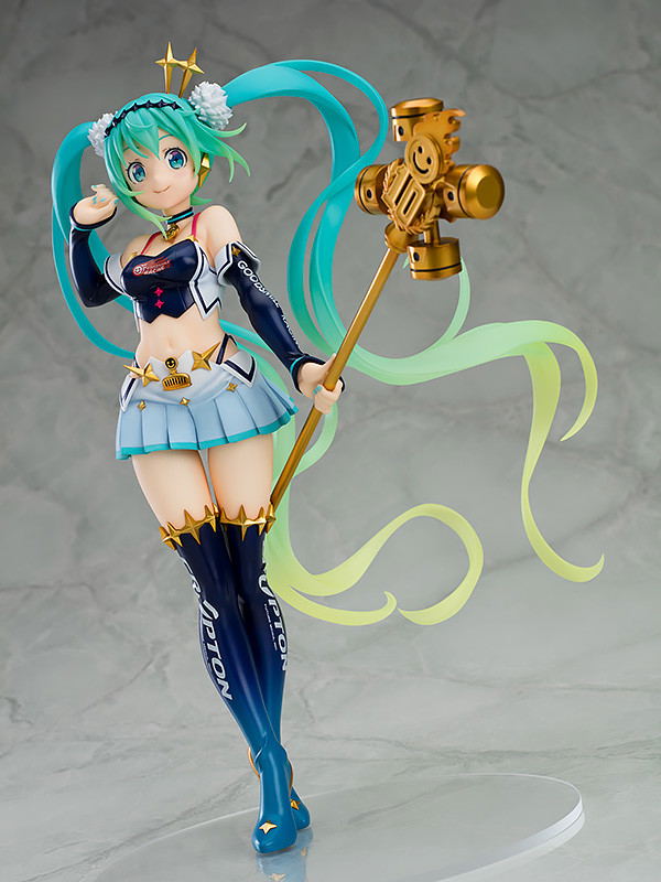 Hatsune Miku GT Project 1/7 Scale Pre-Painted Figure: Racing Miku 2018 Summer Ver. image 6