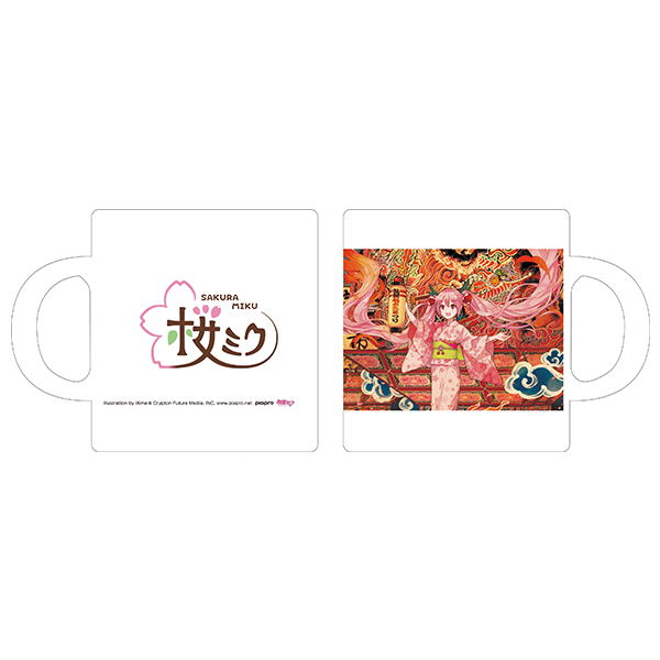 Hirosaki Neputa Festival - Sakura Miku (Hatsune Miku) Mug: Illustration By iXima image 1