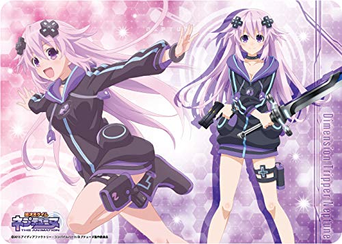 Hyperdimension Neptunia Character Rubber Mat: Dimensional Traveler Neptunia image 1