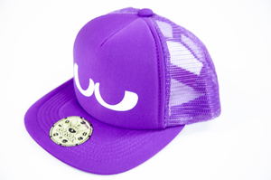 Puyo Puyo Mesh Cap: Purple Puyo_