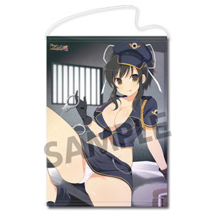 Senran Kagura NewWave G Burst B2 Wall Scroll: Asuka Shinovi Police Ver._