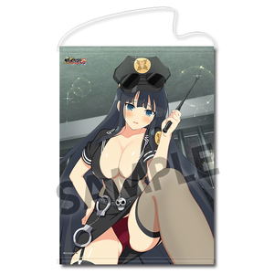 Senran Kagura NewWave G Burst B2 Wall Scroll: Ikaruga Shinovi Police Ver._