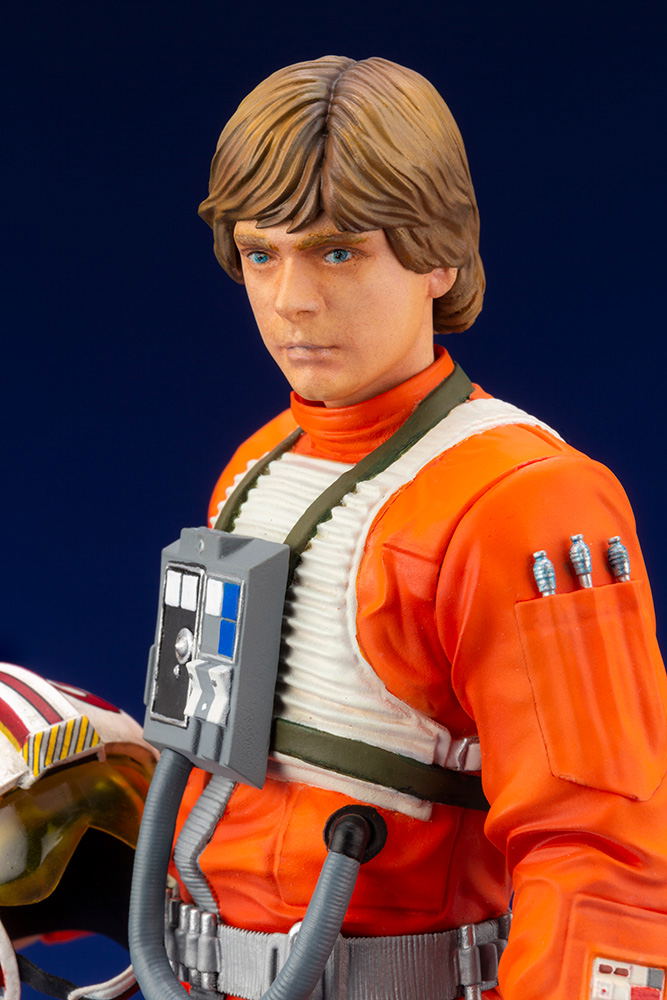 ARTFX+ Star Wars Episode IV A New Hope 1/10 Scale Pre-Painted Figure: Luke Skywalker X-Wing Pilot image 8