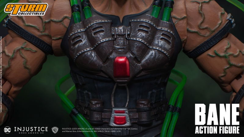 Injustice Gods Among Us Pre-Painted Action Figure: Bane image 5