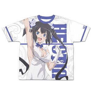 Is It Wrong To Try To Pick Up Girls In A Dungeon? - Hestia Double-sided Full Graphic T-shirt (M Size)