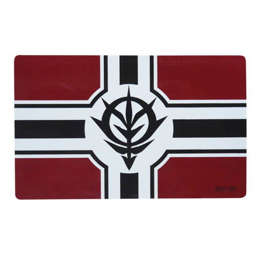Mobile Suit Gundam - Zeon Flag Waterproof Sticker image 1